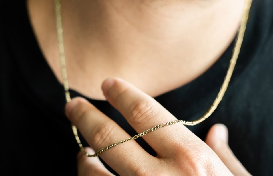 Catena Figaro Da 3 Mm In Oro Trendy Oliver Cabell