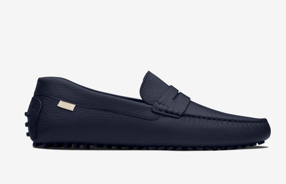 Driver Oliver Cabell In Ciottoli Blu Navy