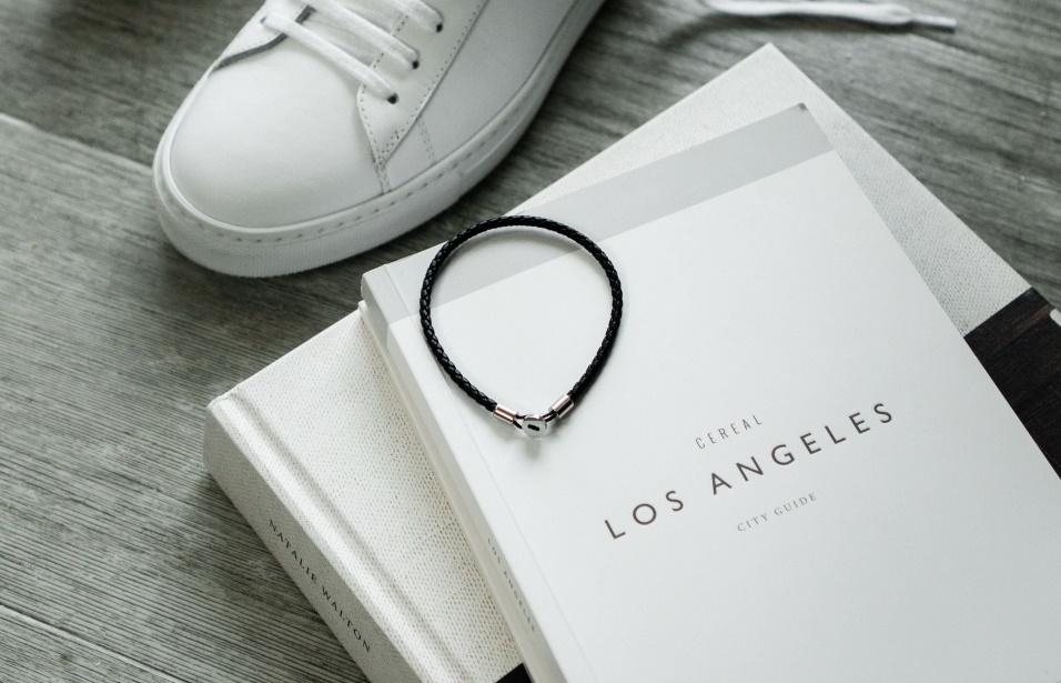 Bracciale In Pelle Gordon Argento Oliver Cabell