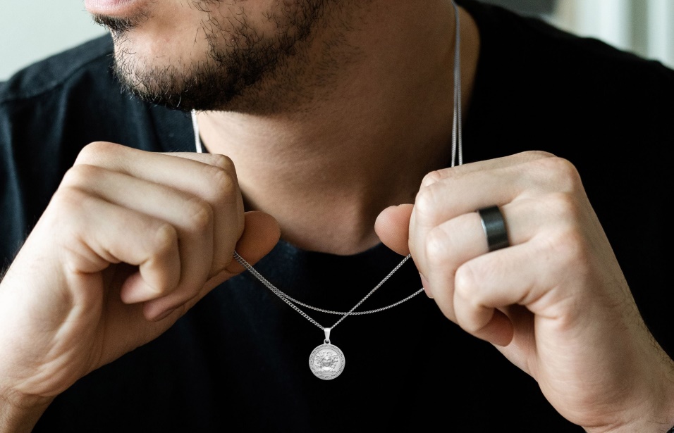 Collana Ciondolo Medusa Argento Oliver Cabell