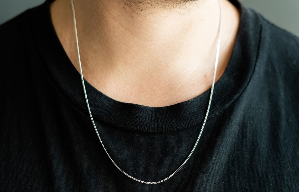 Oliver Cabell Catena Cubana Da 1,4 Mm In Argento