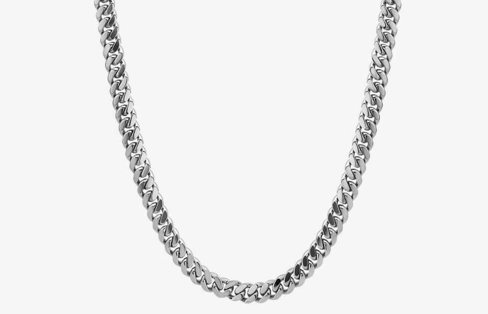 Oliver Cabell Catena Cubana Da 5 Mm In Argento