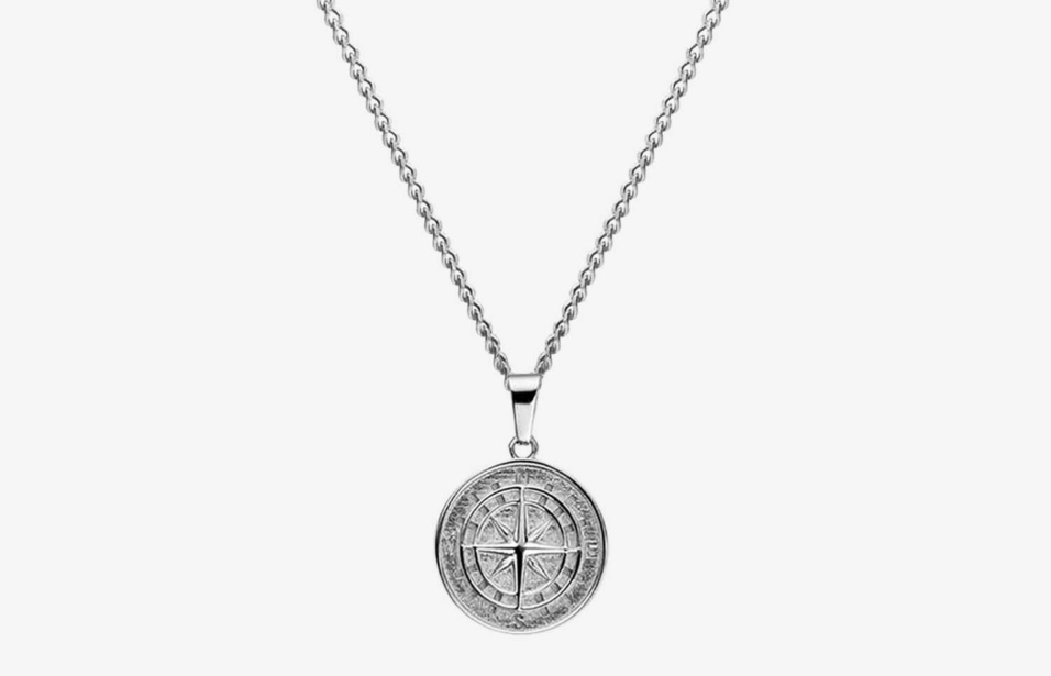 Oliver Cabell Collana Con Ciondolo Bussola In Argento