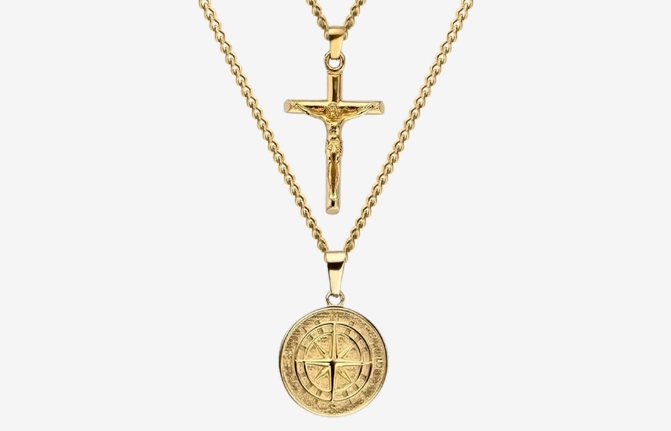 Oliver Cabell Compassx Set Croce Oro