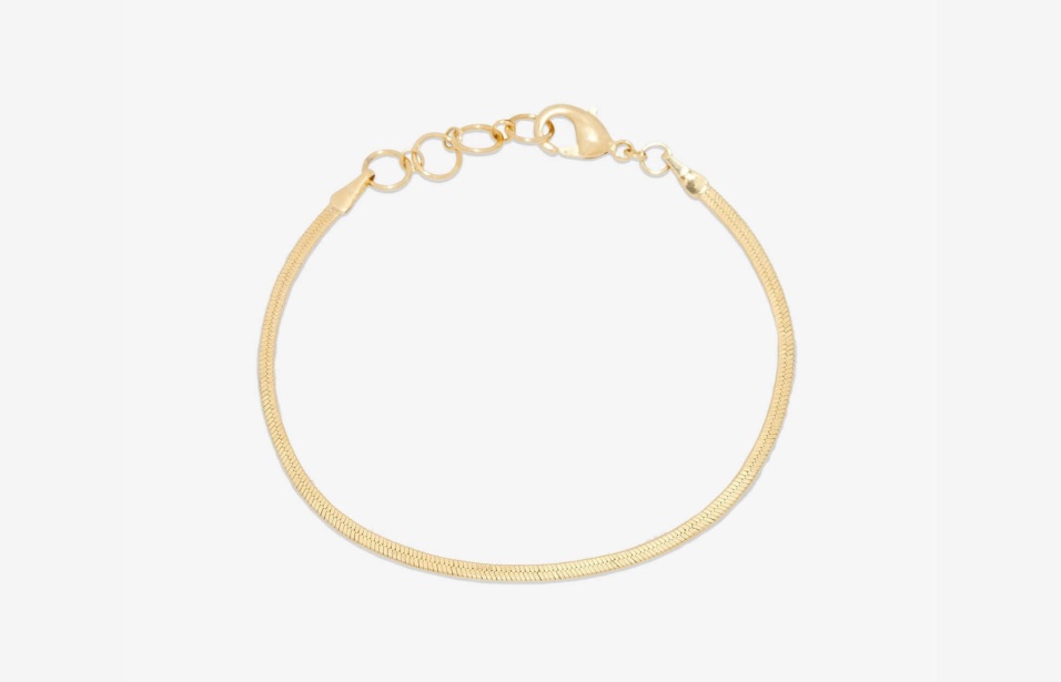 Bracciale Oliver Cabell A Spina Di Pesce In Oro