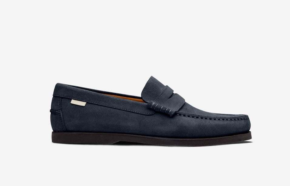 Mocassino Penny Oliver Cabell Scamosciato Navy