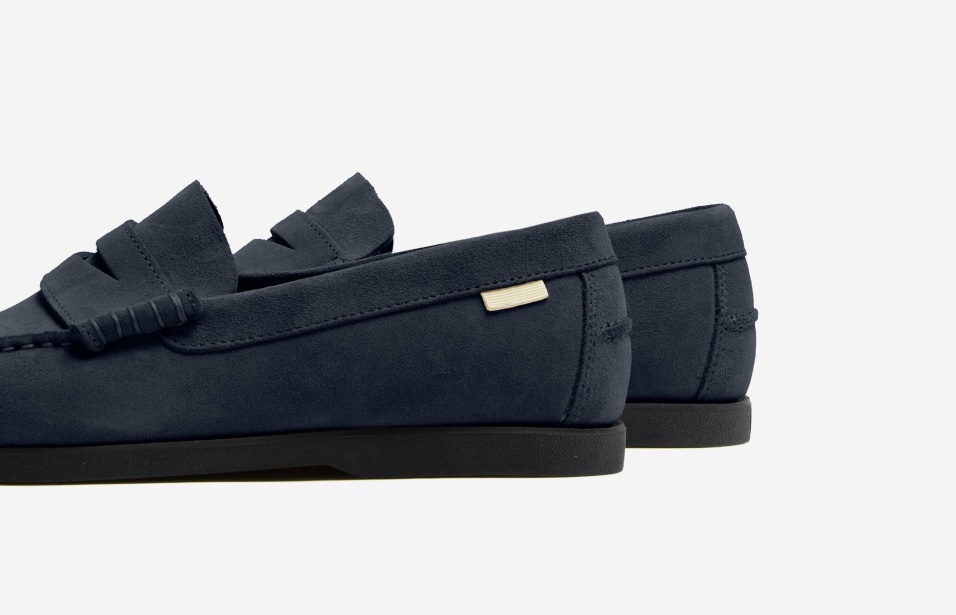 Mocassino Penny Oliver Cabell Scamosciato Navy