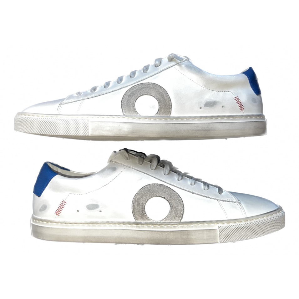 Scarpe Da Ginnastica Basse In Pelle Pelle Bianca Oliver Cabell Alla Moda